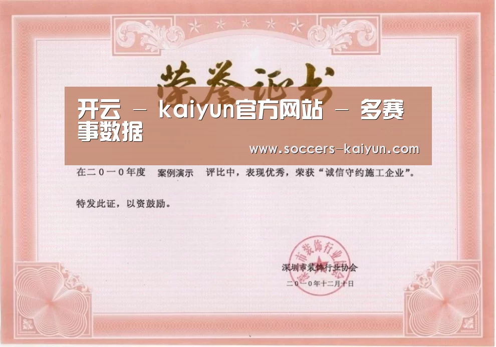 荣誉证书二